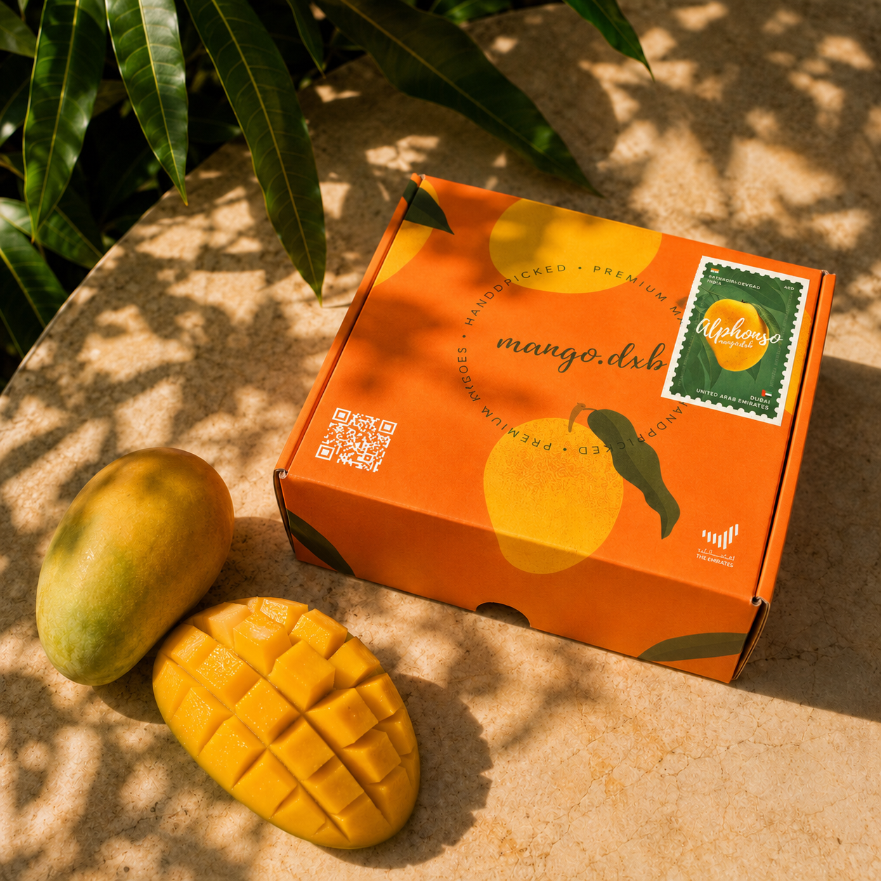 Premium Indian Alphonso Mangoes - Box of 4