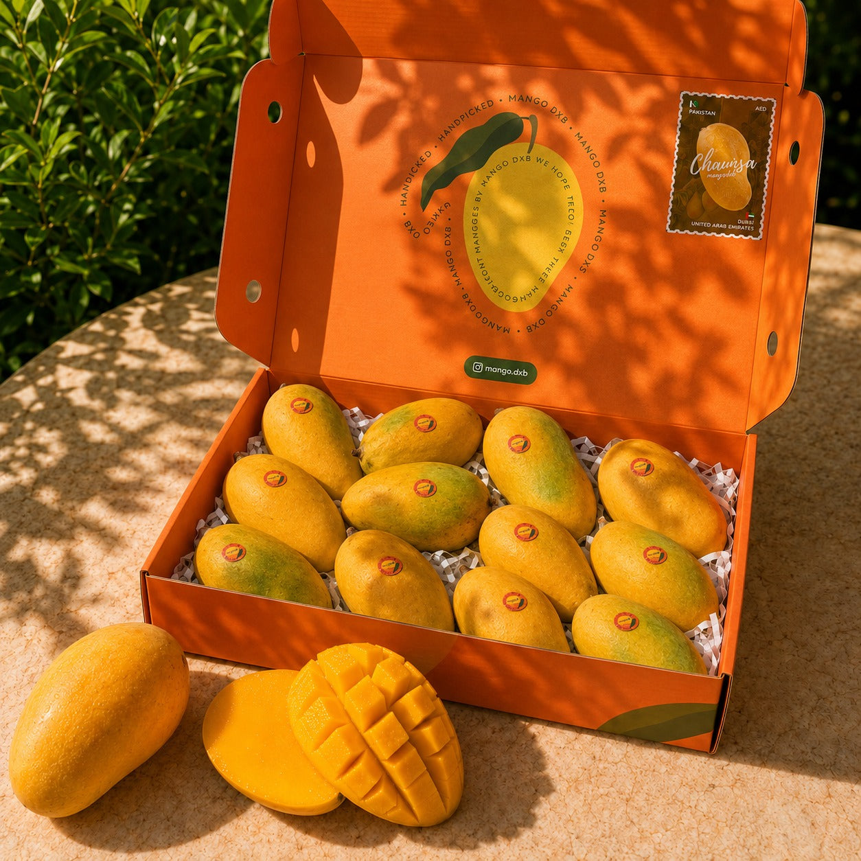Premium Pakistani Chaunsa Mangoes - Box of 10-12